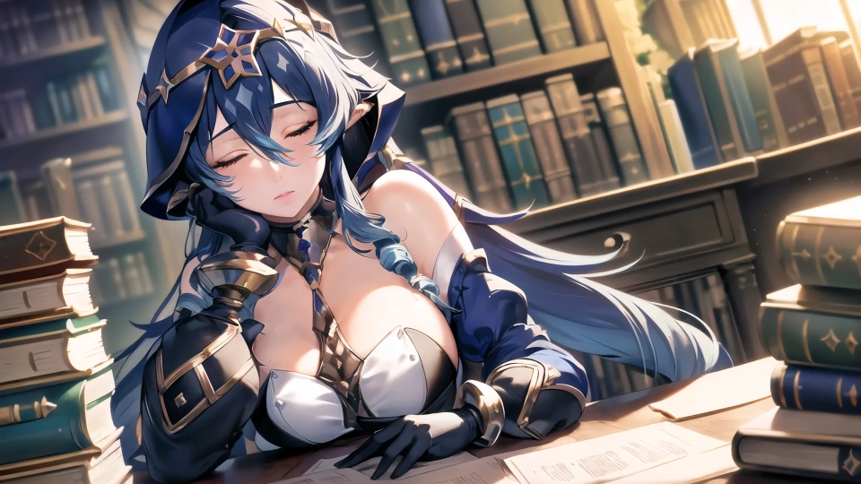 AI generated picture of Layla