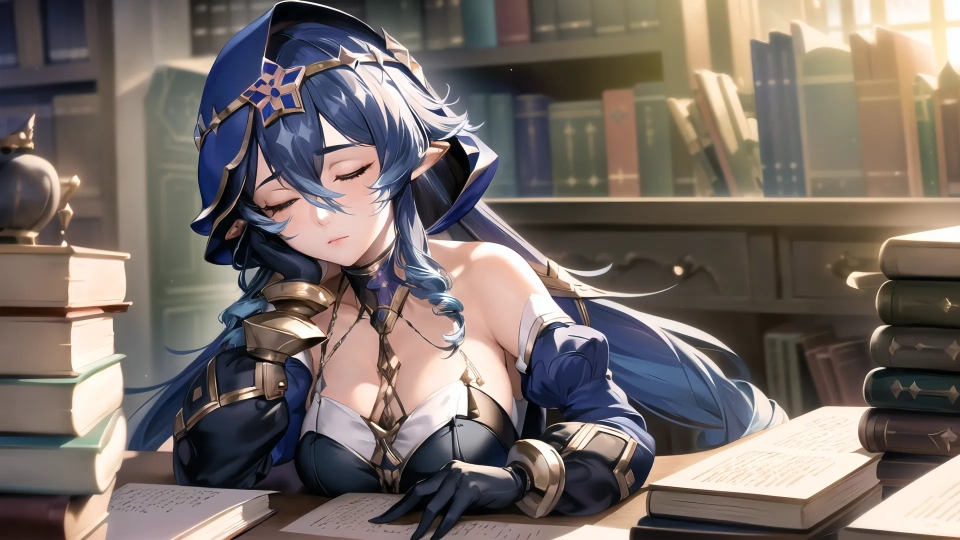AI generated picture of Layla