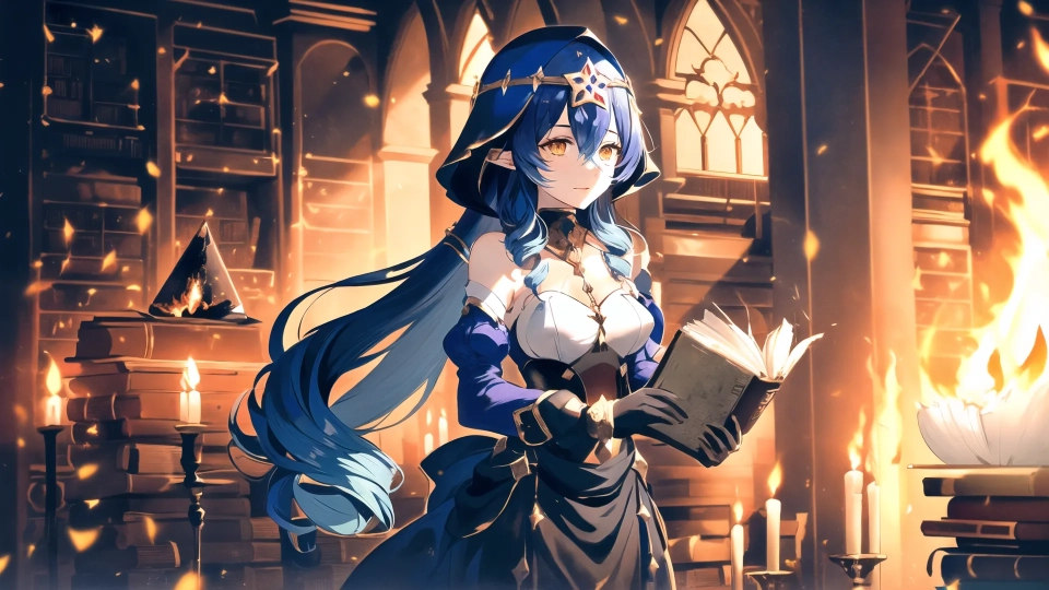 AI generated picture of Layla