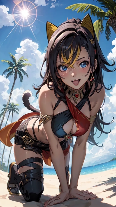 AI generated picture of Dehya