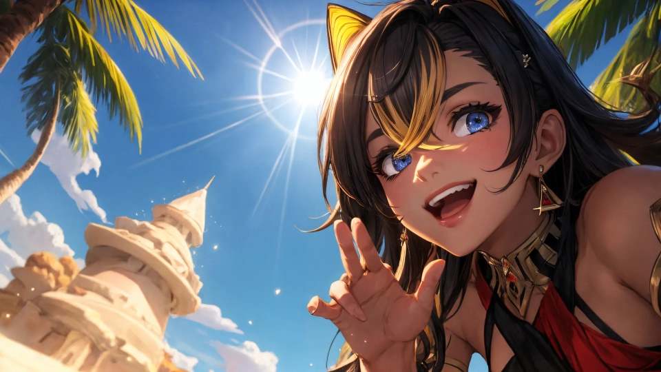 AI generated picture of Dehya